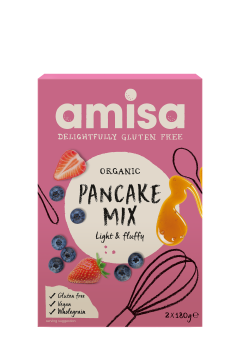 Amisa Gluten Free Organic Pancake Mix