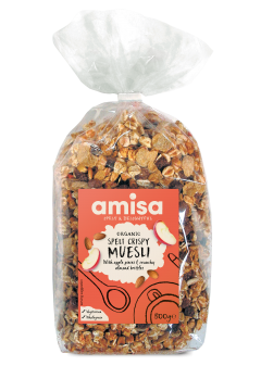 Amisa Organic Spelt Crispy Muesli