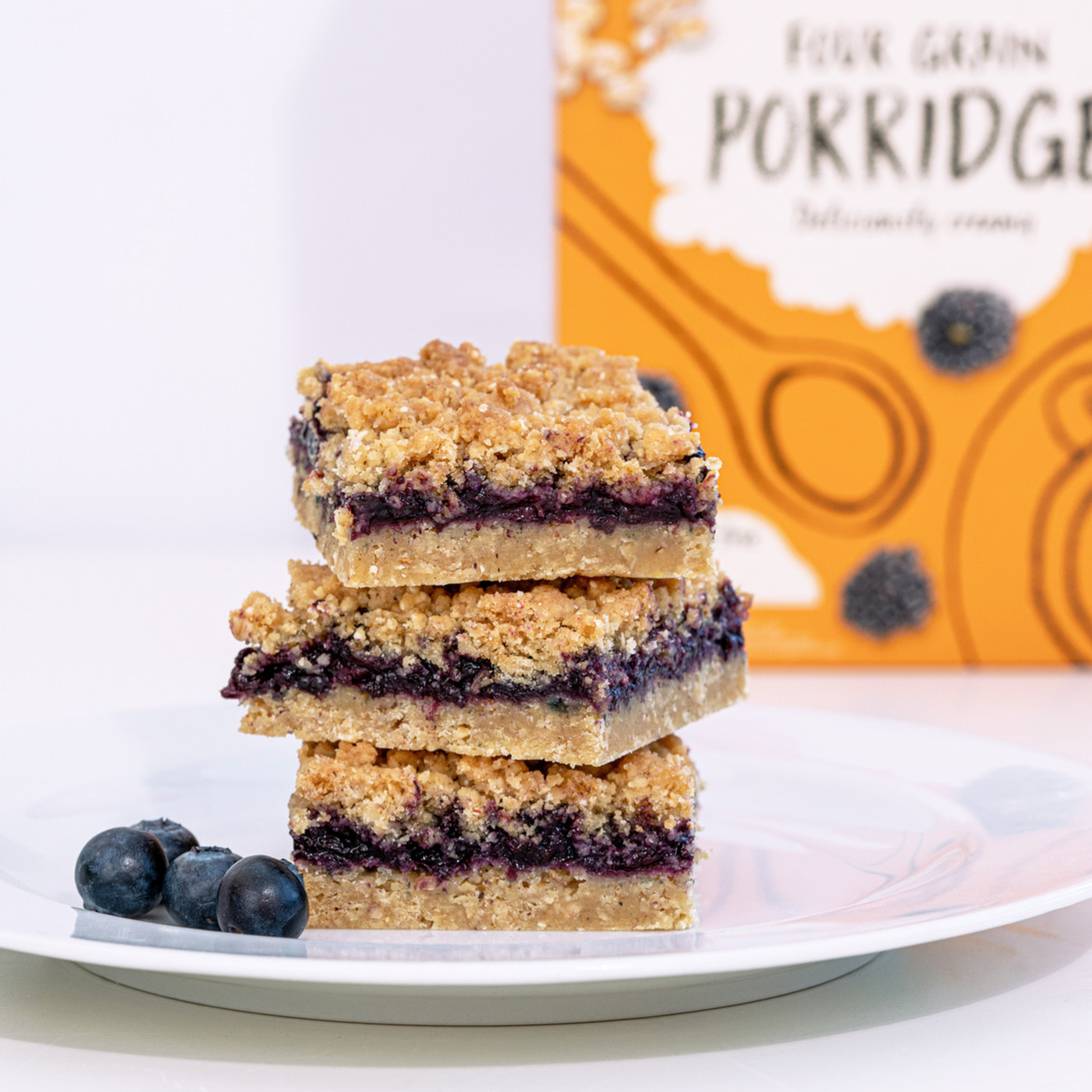 Blueberry Pie Bars | Amisa
