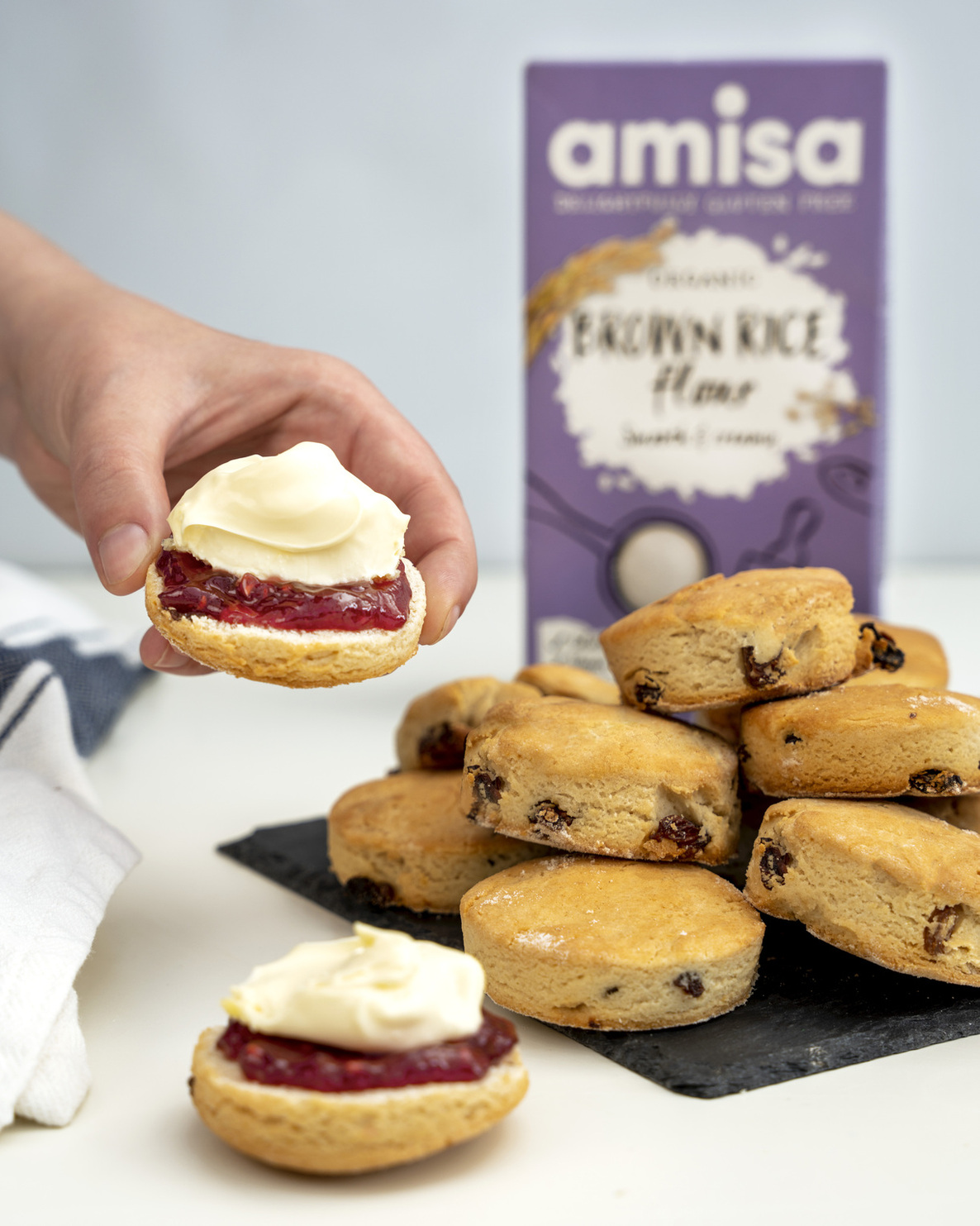 Gluten Free Scones and Jam | Amisa