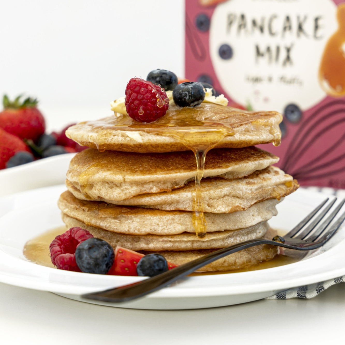 Fluffy Vegan Pancakes | Amisa