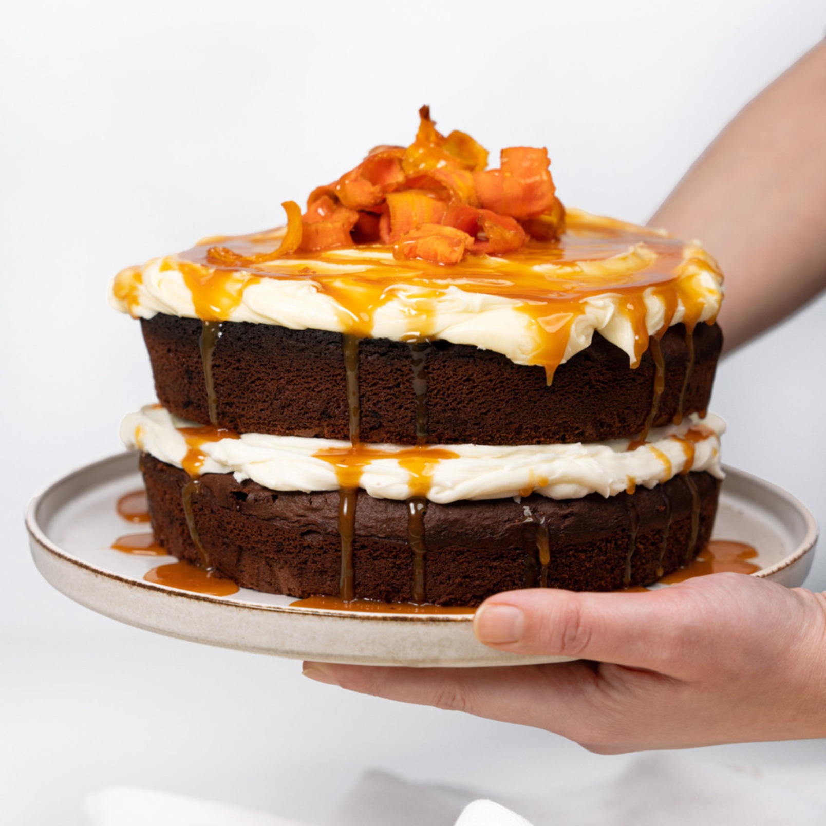 Vegan Chocolate Carrot Cake | Amisa