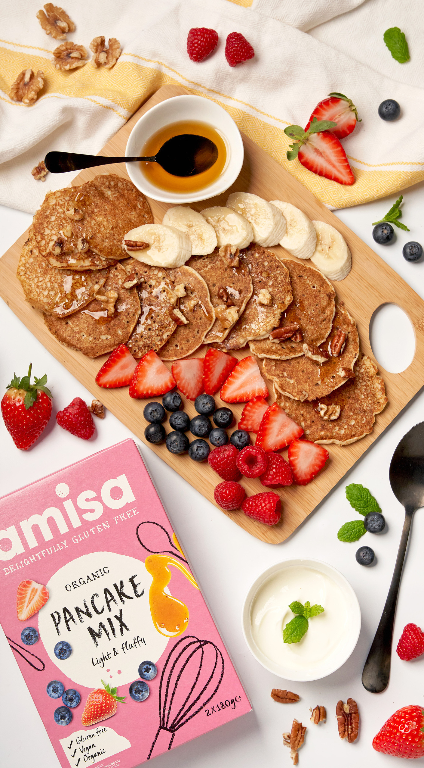 Gluten Free Pancake Platter | Amisa
