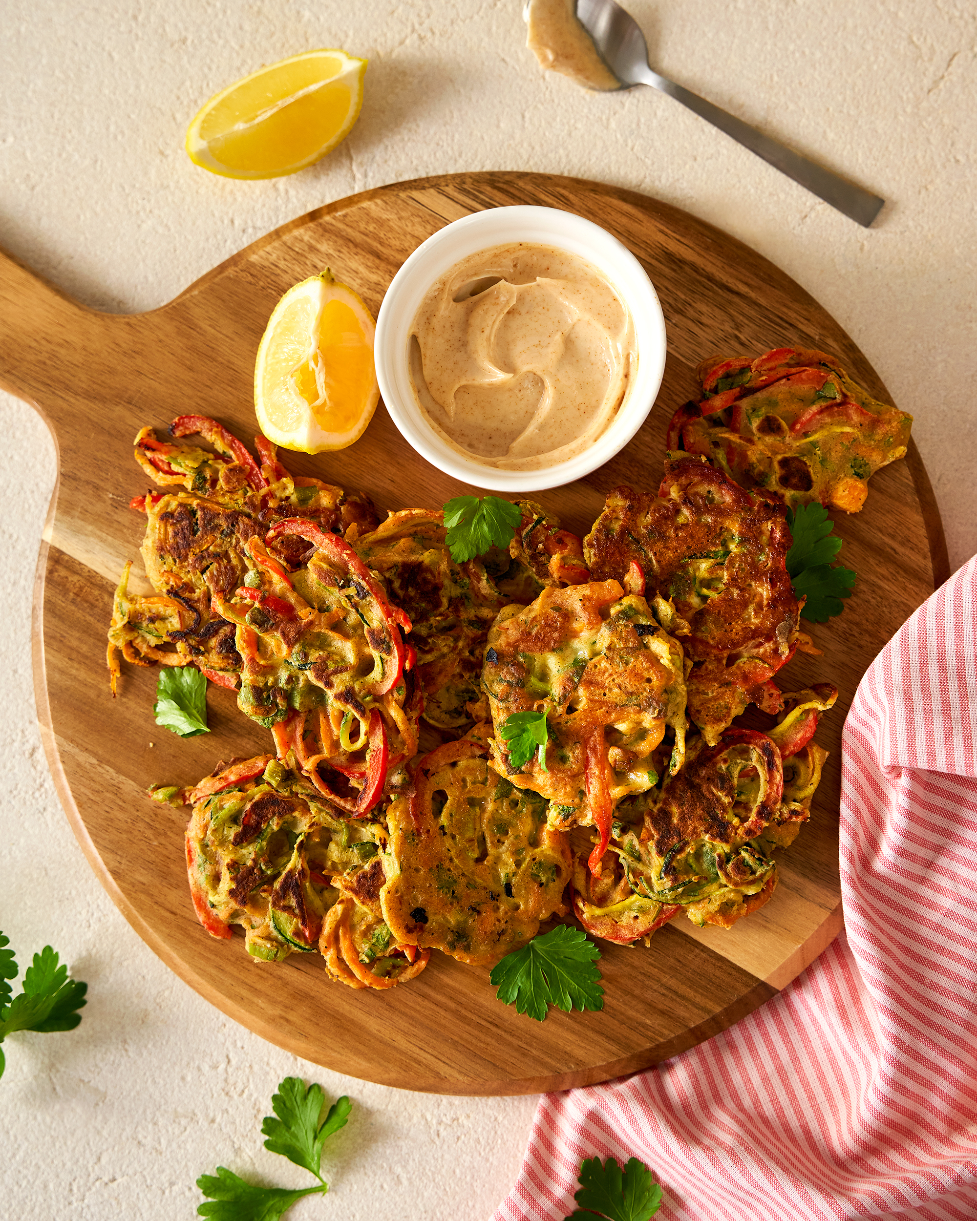 Zero-Waste Gluten Free Vegetable Fritters | Amisa